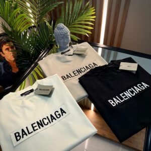 Camisa Importada BalenciaG / Logo Patch.